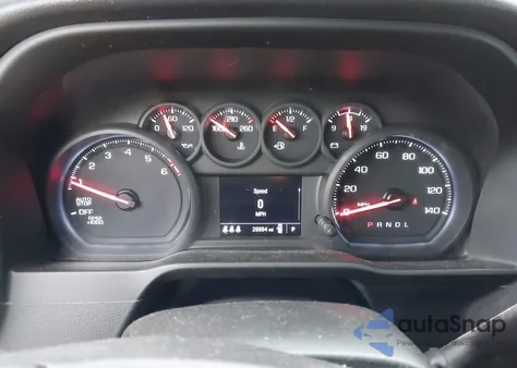 2025 Chevrolet Silverado 1500 2Wd Short Bed Custom из США, поврежденный, VIN 1GCPABEK8SZ206229